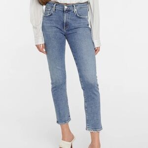 AGOLDE Toni mid-rise slim jeans